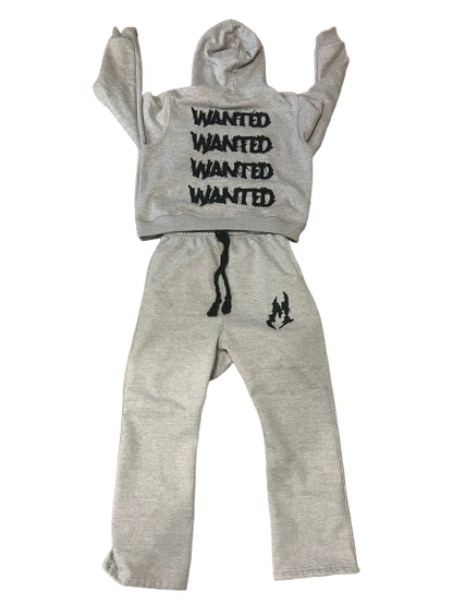 Grey Wanted Tracksuit